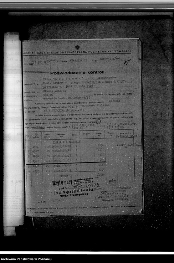 Obraz 19 z jednostki "Elektrownia Poznań Tama Garbarska nr woj. 7292"