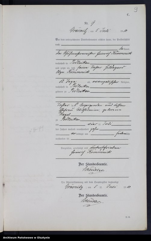 image.from.unit.number "Sterbe-Neben-Register Nr 1 - 20"