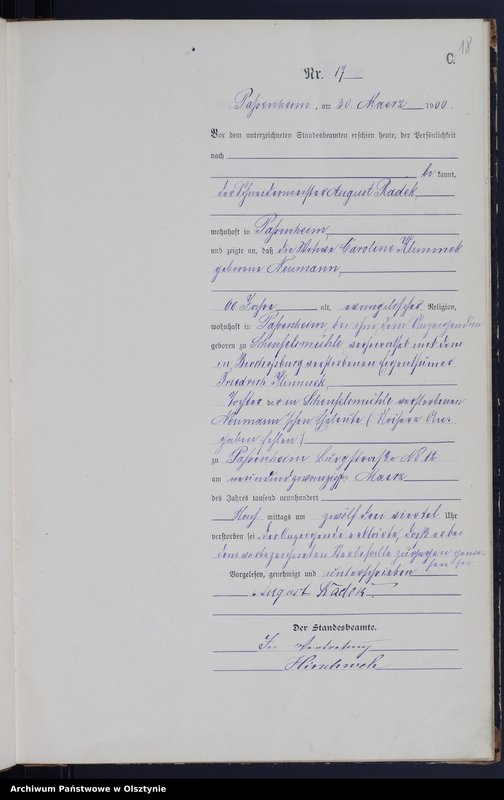 image.from.unit.number "Sterbe-Haupt-Register Nr 1 - 52"