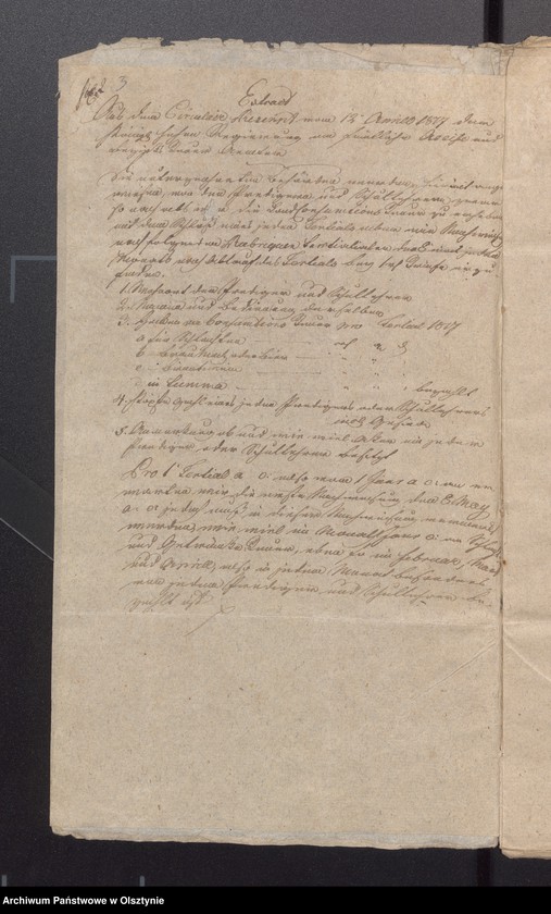 image.from.unit.number "Accisse Vergütungs-Sachen für Prediger der Schwarzsteinsche Gemeine"