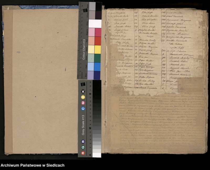 Obraz z jednostki "[Akta urodzenia]-Unikat [Wpisy od aktu nr 1 z 1890 roku do aktu nr 307 z 1898 roku]"