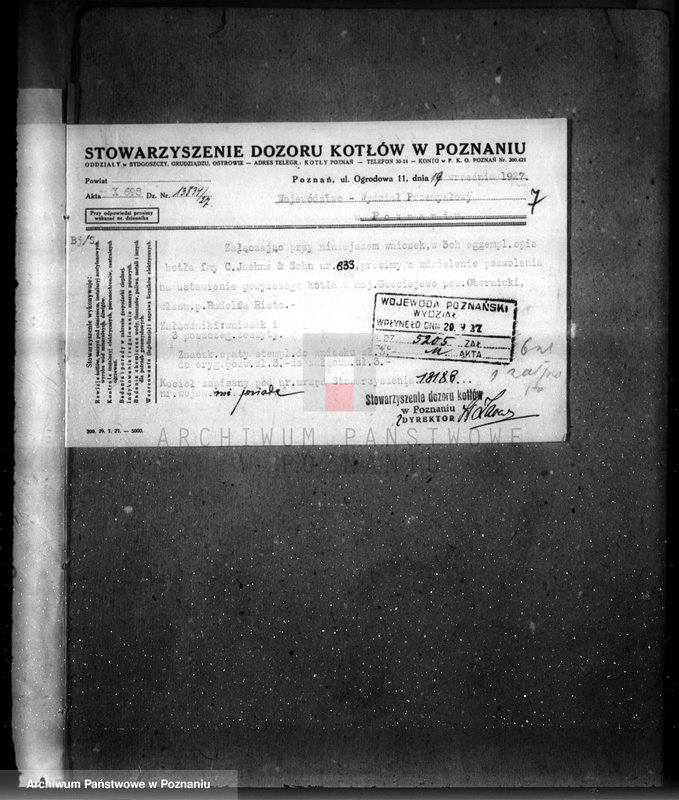 Obraz 11 z jednostki "Majętność Gościejewo pow. obornicki własność R. Risto nr woj. kotła 5995"