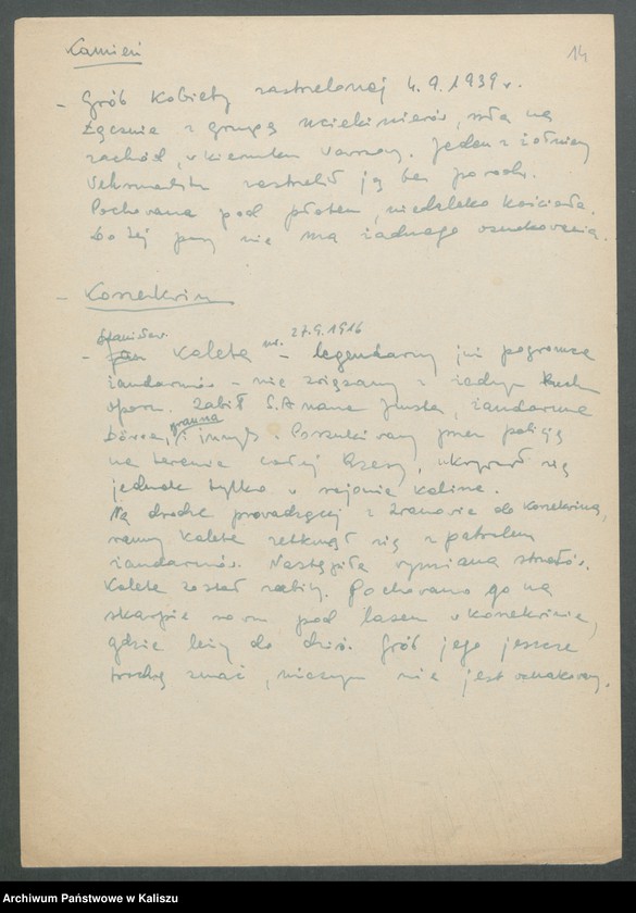 image.from.unit.number "Materiały dotyczące eksterminacji ludności oraz mogił zbiorowych na terenie województwa kaliskiego w latach 1939-1945"