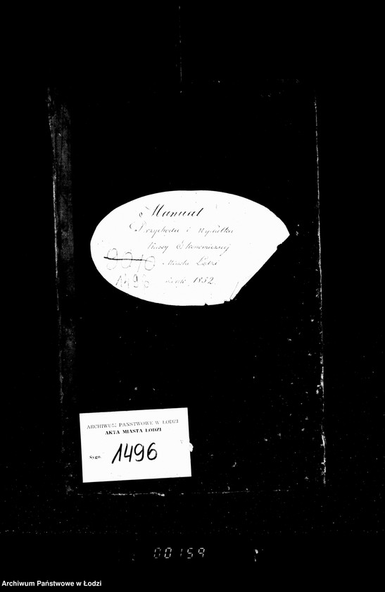 Obraz 4 z jednostki "Manuał przychodu i wydatku kasy ekonomicznej m. Łodzi na rok 1852"