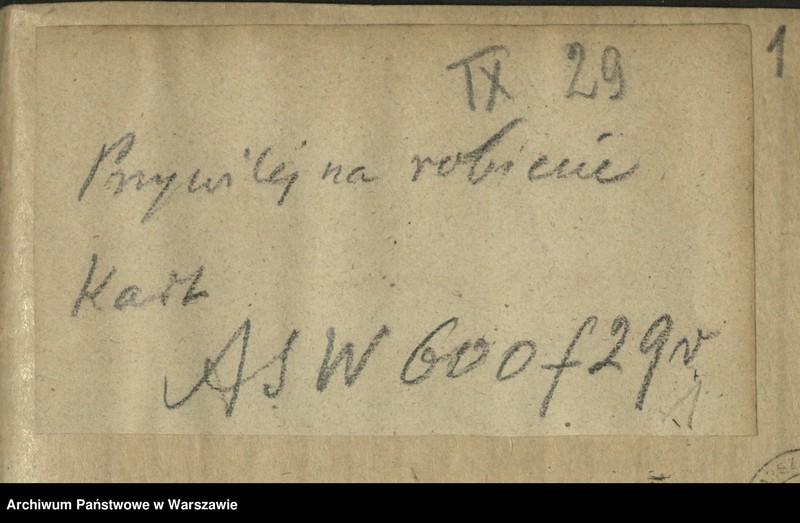 Obraz 3 z kolekcji "Karciane rozgrywki warszawskie111"