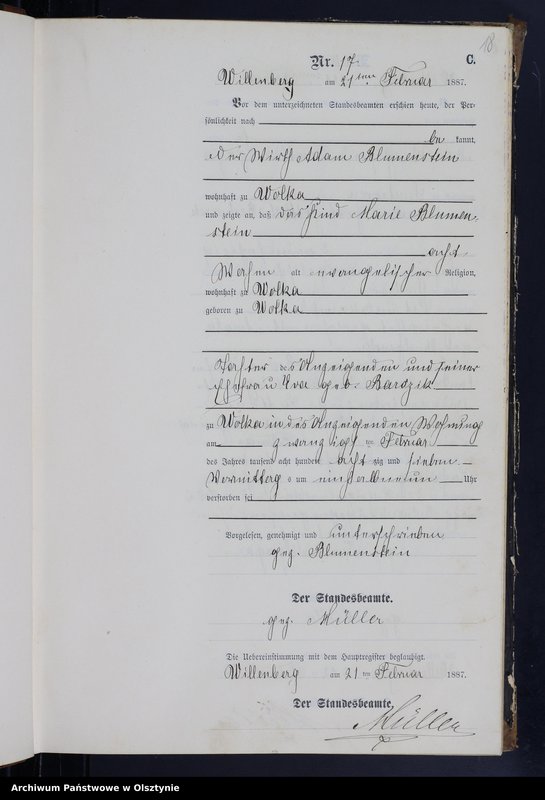 image.from.unit.number "Sterbe-Neben Register Nr 1 - 129"