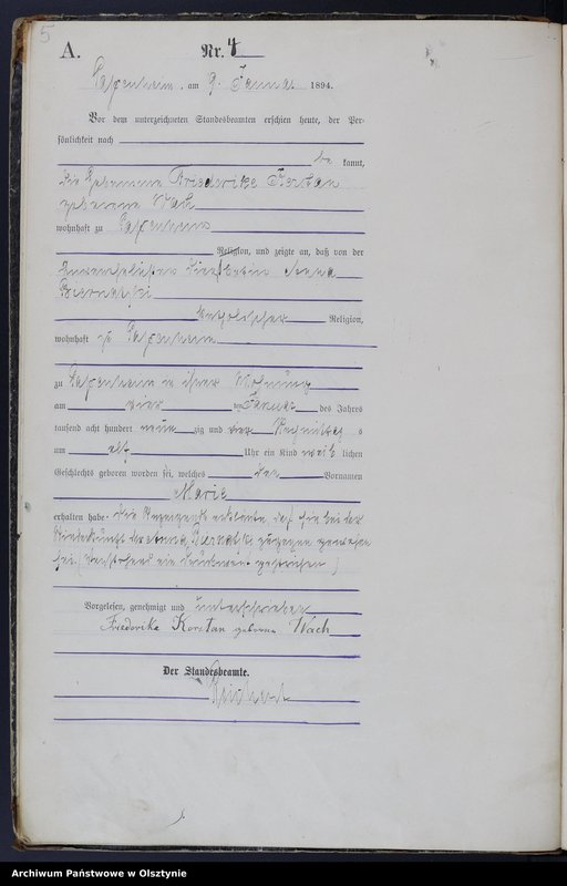 image.from.unit.number "Geburts-Haupt-Register Nr 1 - 78"