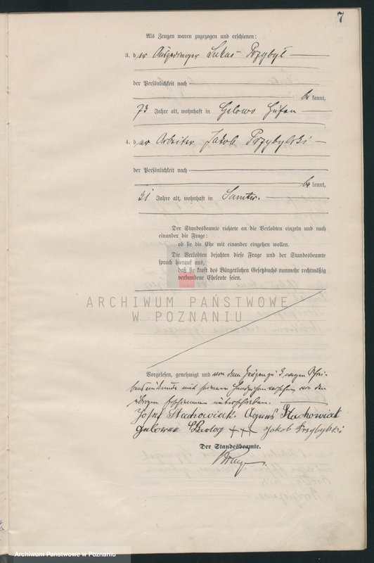 Obraz 9 z jednostki "Heiraths-Haupt-Register"