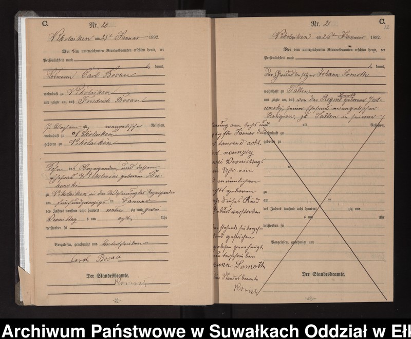 image.from.unit.number "Sterbe-Haupt-Register des Königlichen Preussischen Standes-Amtes Nikolaiken Kreis Sensburg"