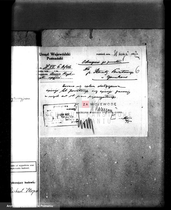 Obraz 10 z jednostki "Zatwierdzenie projektu urządzenia zakładu przemysłowego rzeźni nr 525 Leona Krycha w Białej pow. Czarnków"