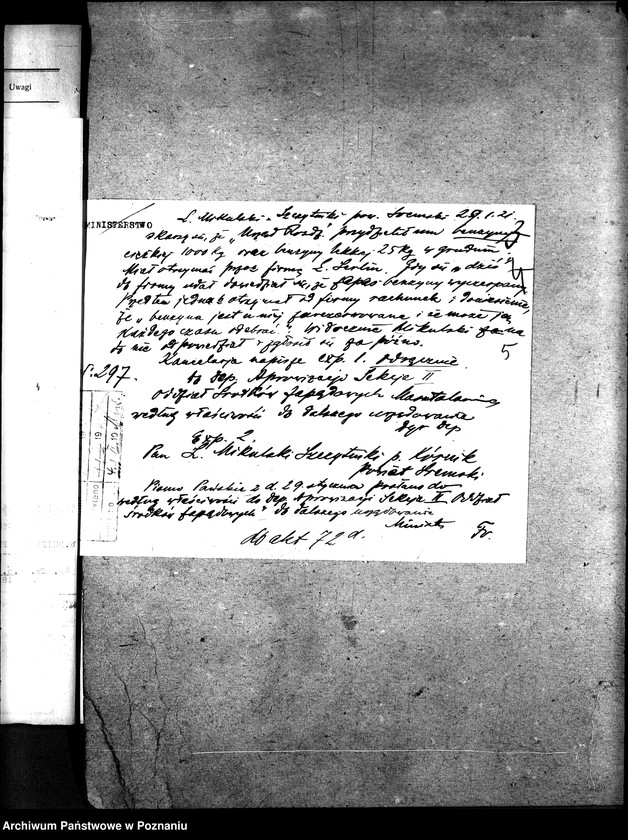 Obraz 9 z jednostki "Sprawy szczegółowo-administracyjne Ropa, benzyna itp.."