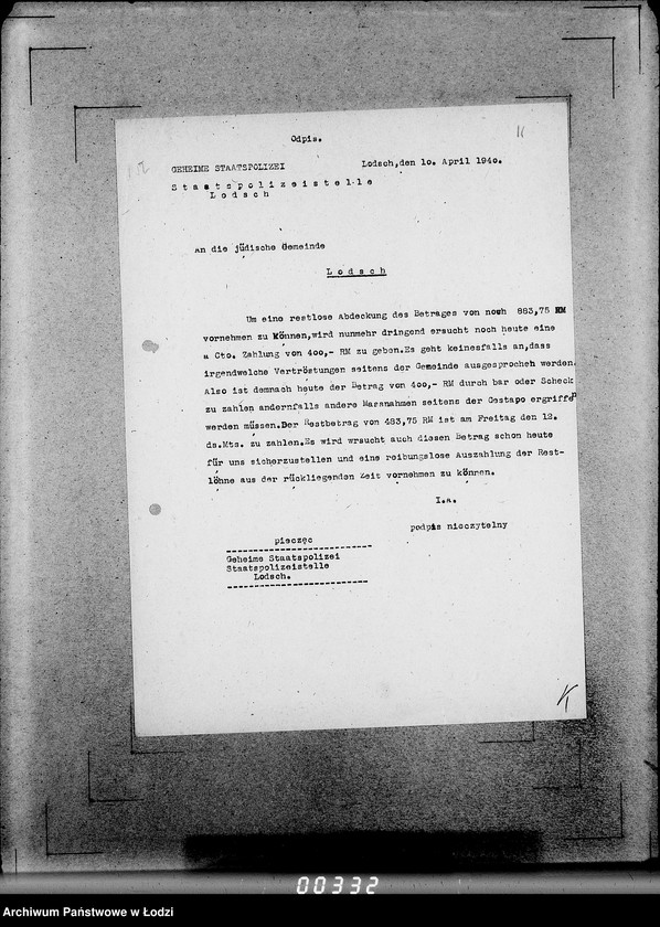 Obraz 15 z jednostki "[Duplikaty sprawozdań, raportów]"