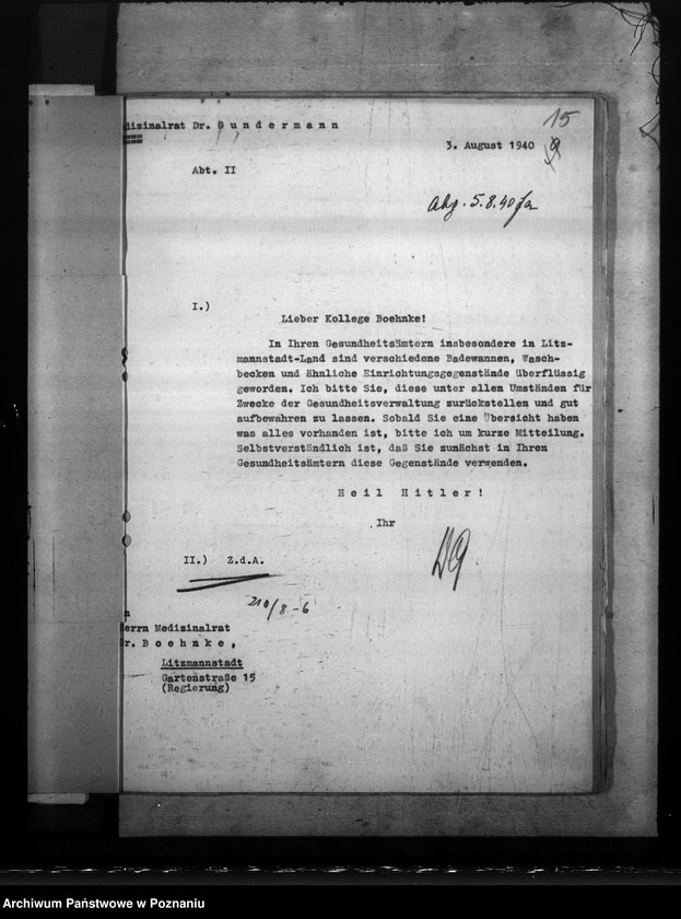 Obraz 19 z jednostki "Sprawozdania ze stanu zdrowotności w Kraju Warty, zwłaszcza w rejencji łódzkiej"