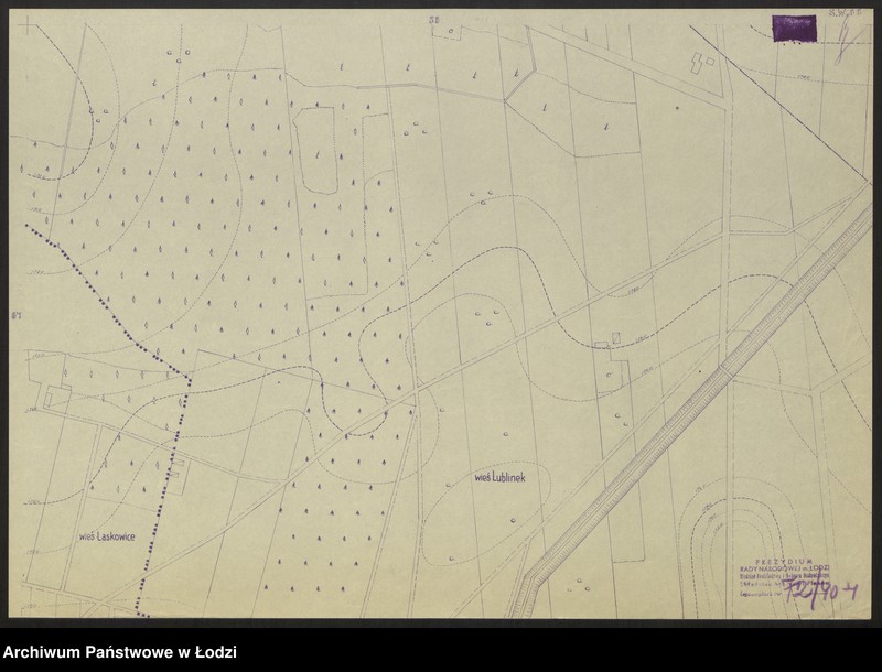 Obraz 4 z jednostki "Plan m. Łodzi 1: 2000. Sekcja SW 66"