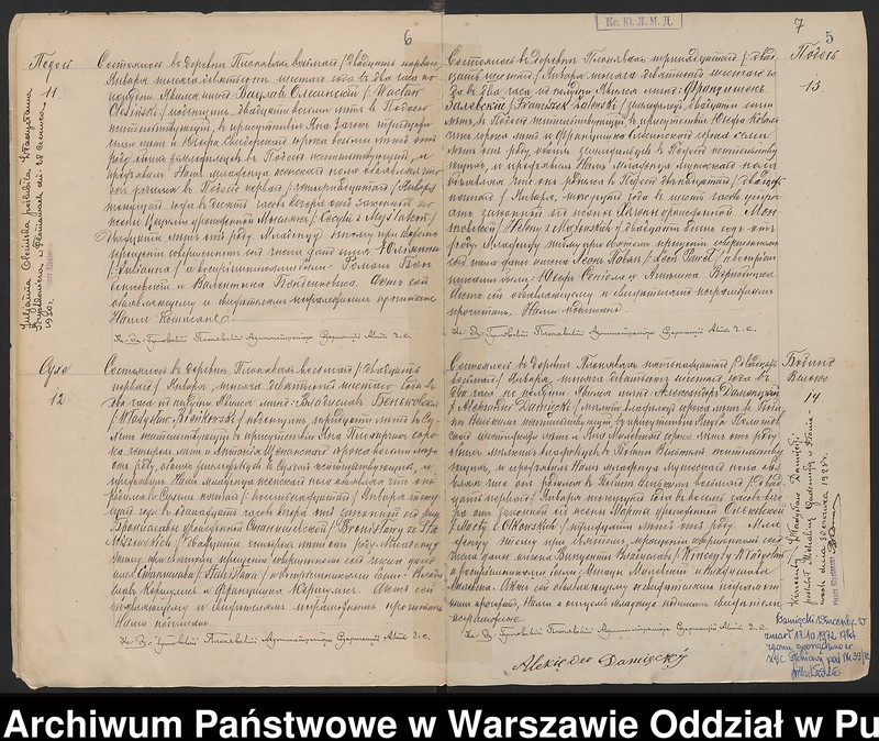 image.from.unit.number "Akta urodzeń, małżeństw i zgonów"