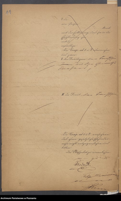 Obraz 13 z jednostki "Die von den Verlobten beigebrachten Urkunden zur Eheschliessung pro 1875"