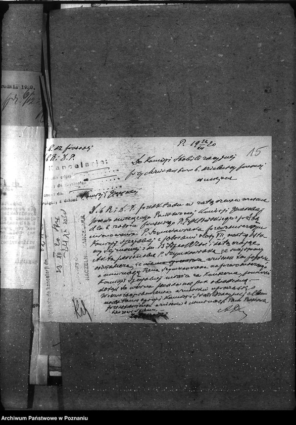 Obraz 19 z jednostki "Sprawy osobowe Komisja Generalna - personalne ogólne"