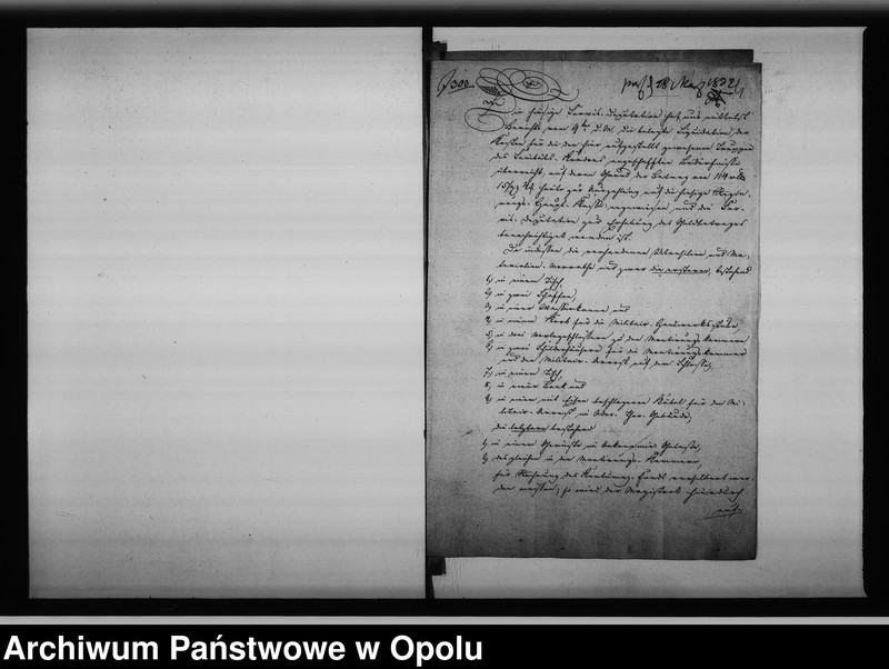 Obraz 7 z jednostki "Acta betreffend die Übergabe der zur Einrichtung des hierortigen Kantonements Lazareths für die Truppen des aufgestellt gewesenen Oder Kordons erforderlich gewesenen Utensilien und deren Verkauf"