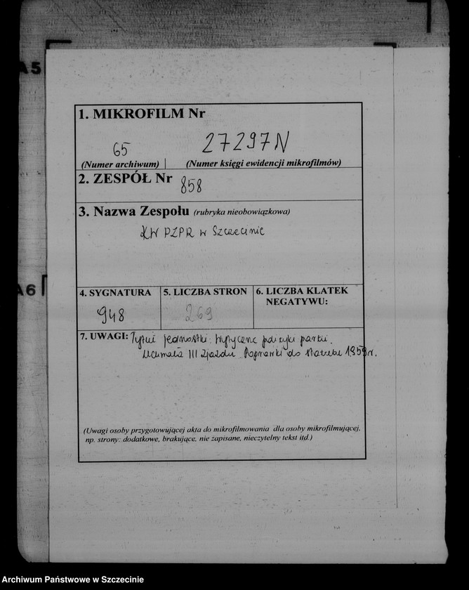 image.from.unit.number "Uchwały III Zjazdu Polskiej Zjednoczonej Partii Robotniczej, wytyczne polityki partii, poprawki do statutu"