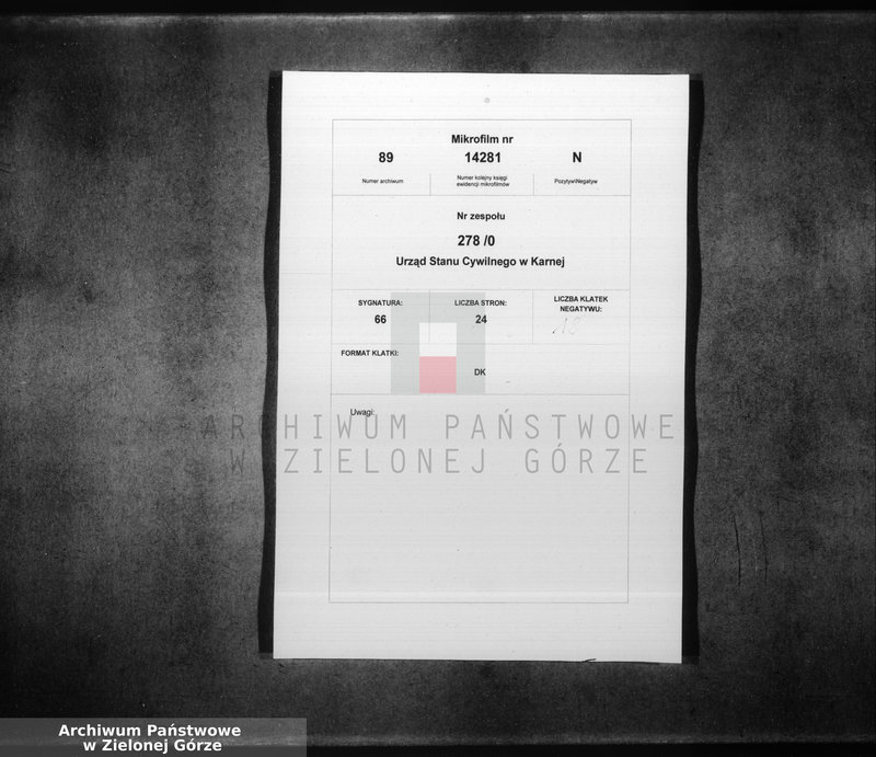Obraz 18 z jednostki "Sterbe-Neben-Register"