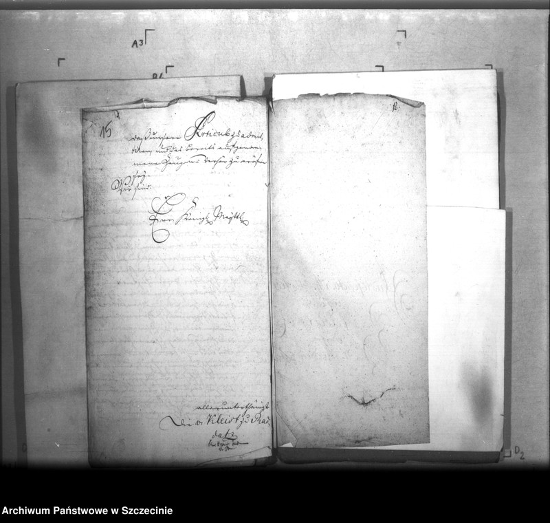 Obraz 14 z jednostki "Von Kleist zu Raddatz contra die Stadt Neustettin in po: Turbationis an der Braugerechtigkeit"