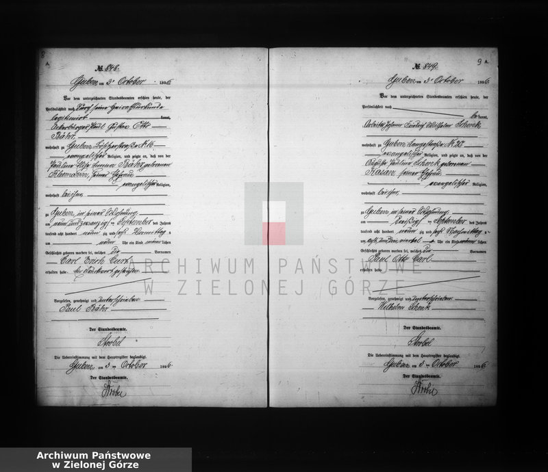 image.from.unit.number "Geburts-Neben-Register, Band III von No 839 bis No 1095"