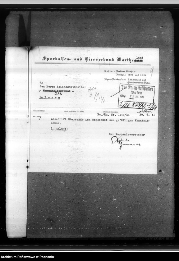 Obraz 13 z jednostki "Sparkassen - korespondencja"