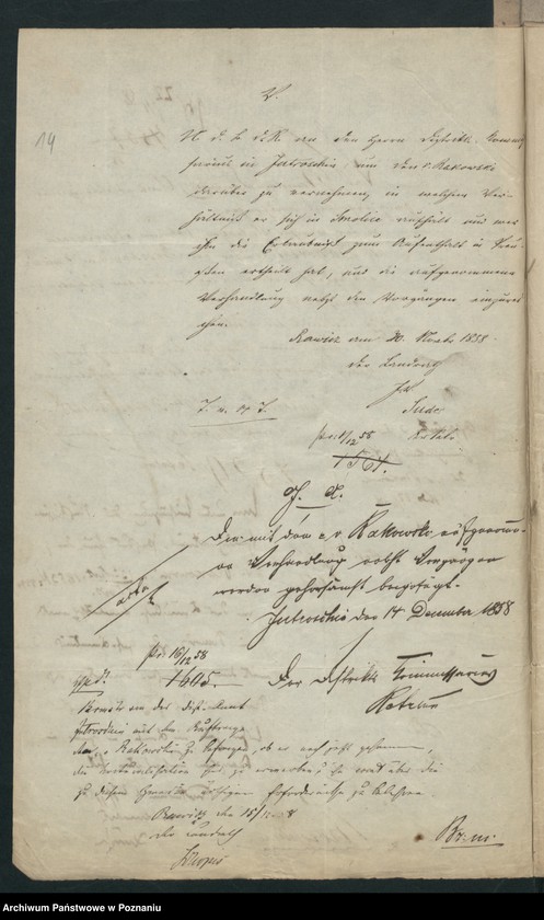 Obraz 18 z jednostki "A. betr. Nepomucen von Rakowski in Smolisz /auch Josef und Anton/"