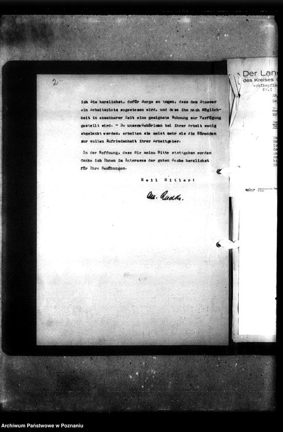 Obraz 7 z jednostki "[Korespondencja w sprawie zatrudnienia osób głuchoniemych]."