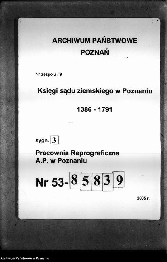 Obraz 1 z jednostki "Resignationes ,inscriptiones, relationes, decreta [protocollon]"