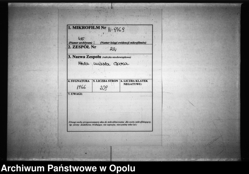 Obraz 2 z jednostki "Acta des Magistrats zu Oppeln von den hiesigen Cram-Woll-Vieh und Wochenmärckten"