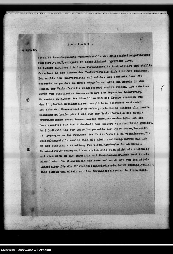 Obraz 9 z jednostki "[Fabryka obróbki drzewnwj w Orzechowie - bilans]."