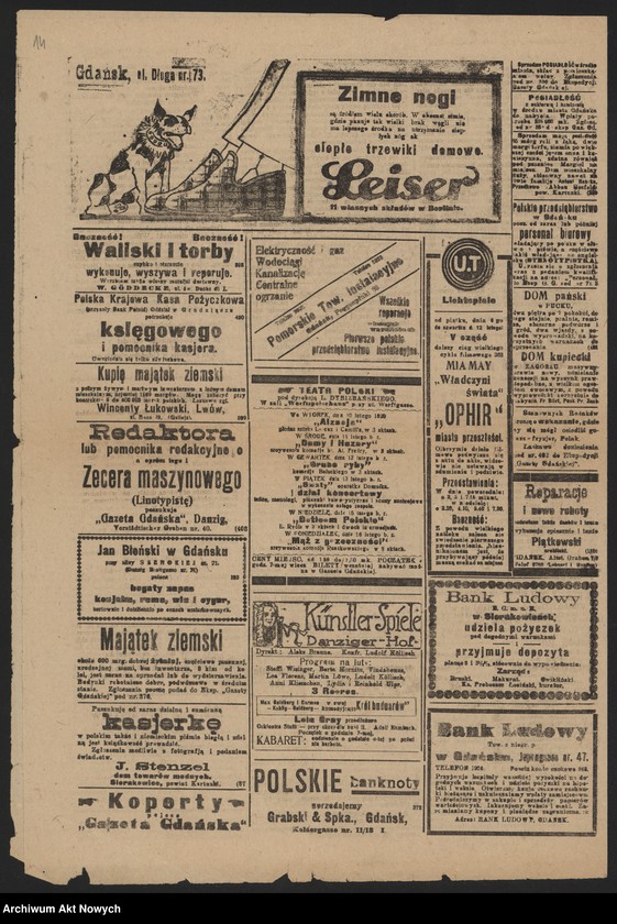 image.from.unit.number "Materiały propagandowo-informacyjne o działalności Polskiego Białego Krzyża: odezwy, przemówienia, artykuły i notatki prasowe"