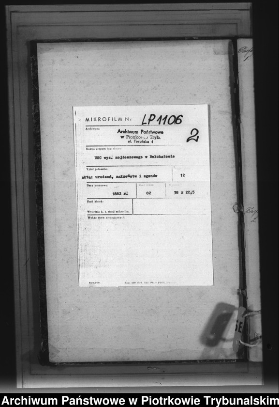 image.from.unit.number "[Księga duplikat aktów urodzonych, zaślubionych i zmarłych]"