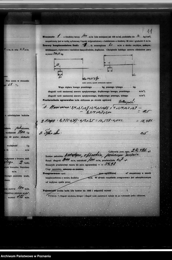 Obraz 14 z jednostki "Fabryka dywanów i chodników w Lubaszu pow. czarnkowski - St. Kluz nr fabryczny kotła 3102 nr woj. kotła 2952"