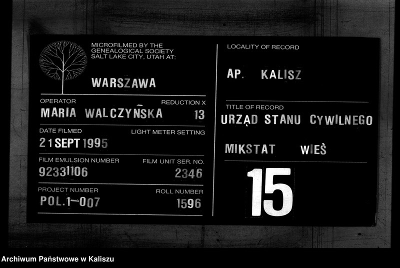 Obraz 1 z jednostki "[Księga zgonów]"