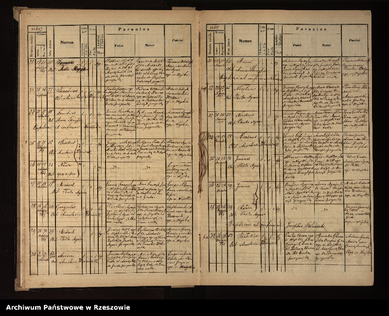 image.from.unit.number "Księga urodzeń, małżeństw, zgonów z miejscowości Wujskie i Załuż"