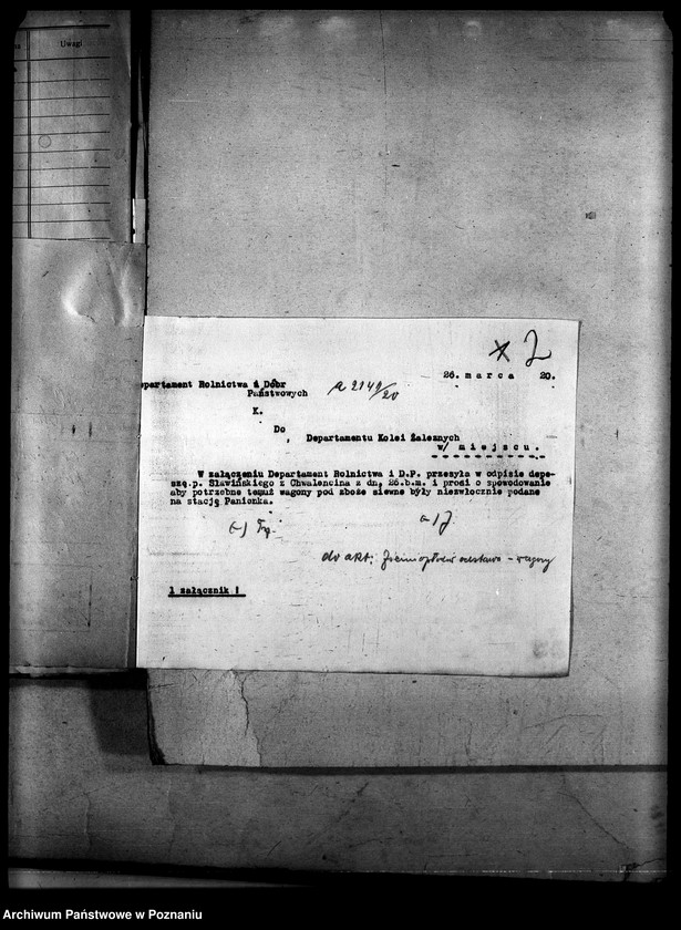 Obraz 6 z jednostki "Kolej, dostawa wagonów"