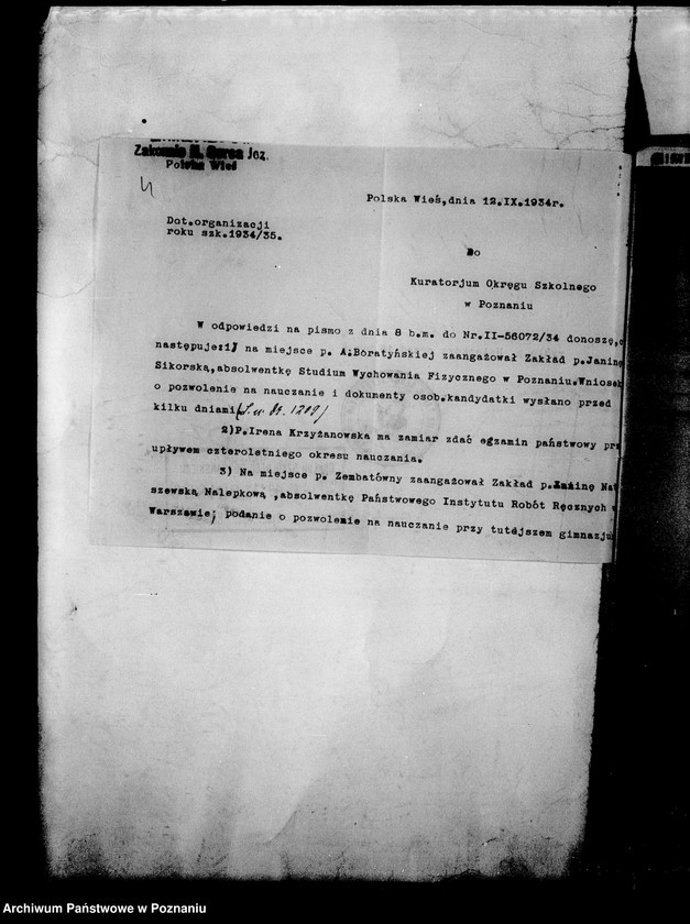 Obraz 6 z jednostki "Prywatne Gimnazjum Najświętszego Serca Jezusowego Polska Wieś"