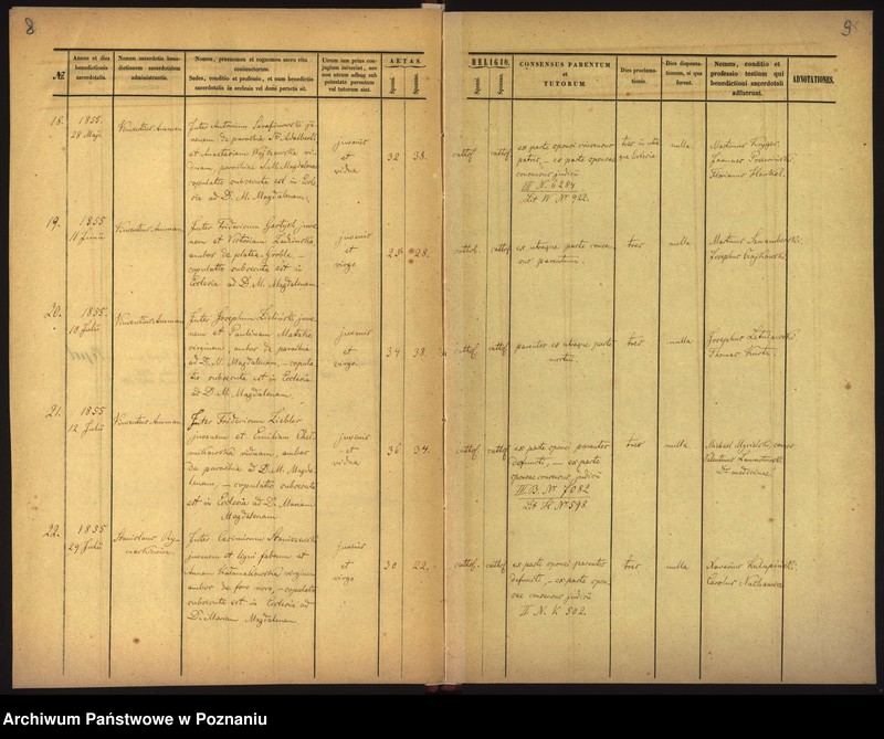 Obraz 7 z jednostki "Księga małżeństw"