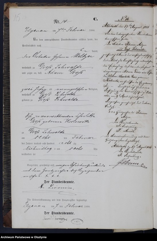 image.from.unit.number "Sterbe-Neben-Register Nr 1 - 78"