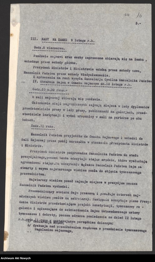 image.from.unit.number "(Udział Naczelnika Państwa w różnych uroczystościach), tom I"