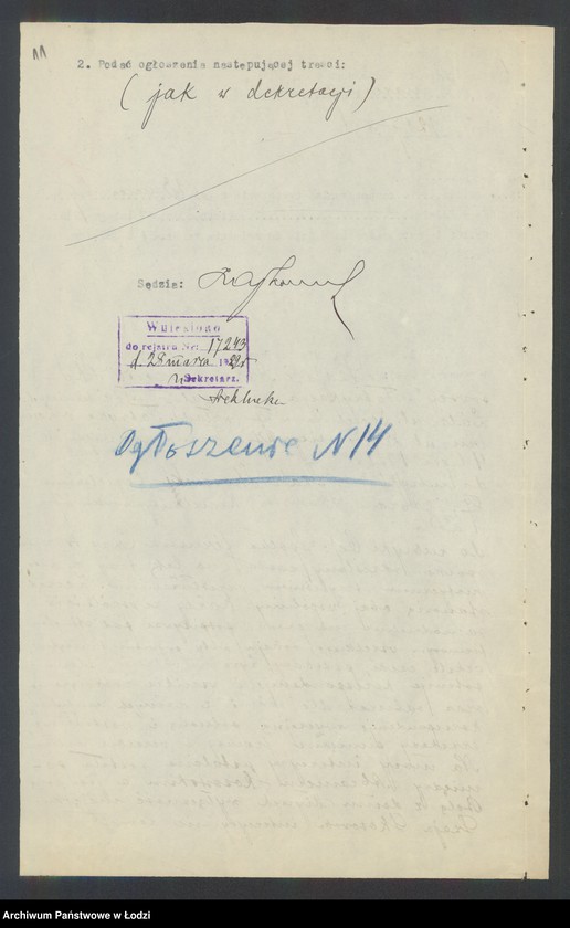 Obraz 13 z jednostki "Szaja i Abram Bracia Skosowscy- fabryka materiałów włókienniczych"