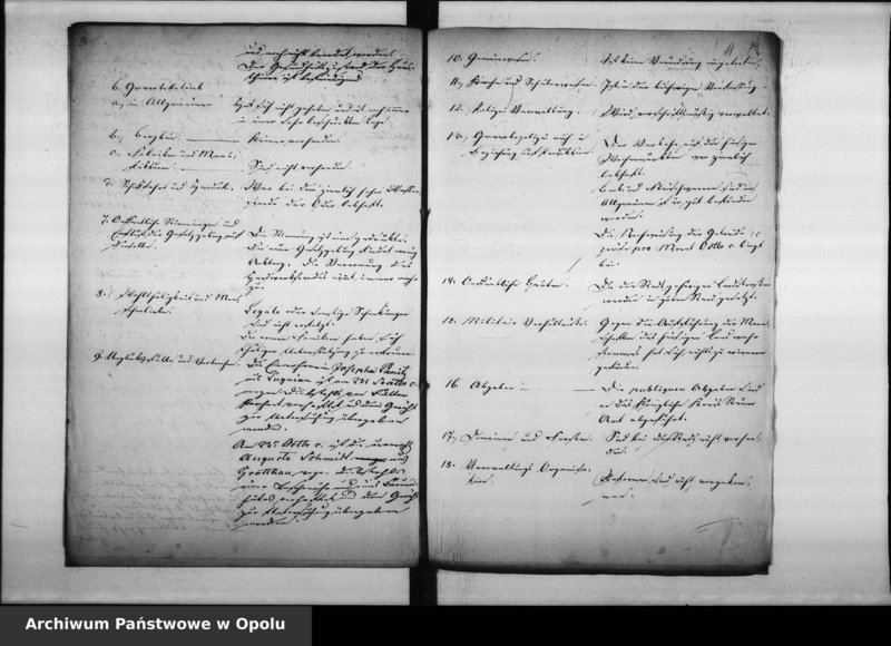 Obraz 14 z jednostki "Acta des Magistrats zu Oppeln betreffend die Erstattung der Zeitungsberichte de anno 1851- 1866"