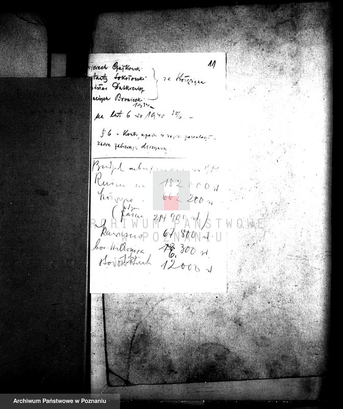 Obraz 15 z jednostki "Przymusowy wykup majątków: Stołężyn, Wapno, Panigródz i Rusiec powiatu wągrowieckiego i żnińskiego"