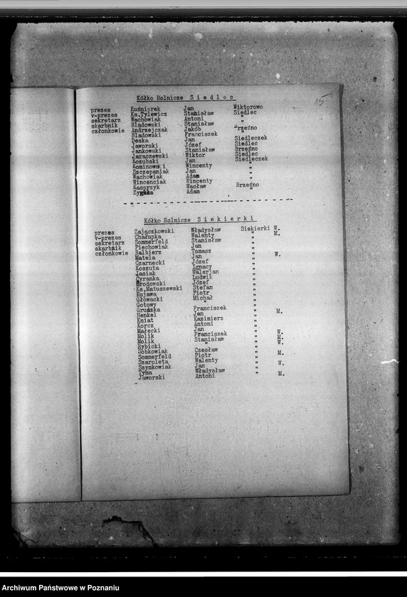 Obraz 20 z jednostki "Imienny spis członków kółek rolniczych powiatu Środa"