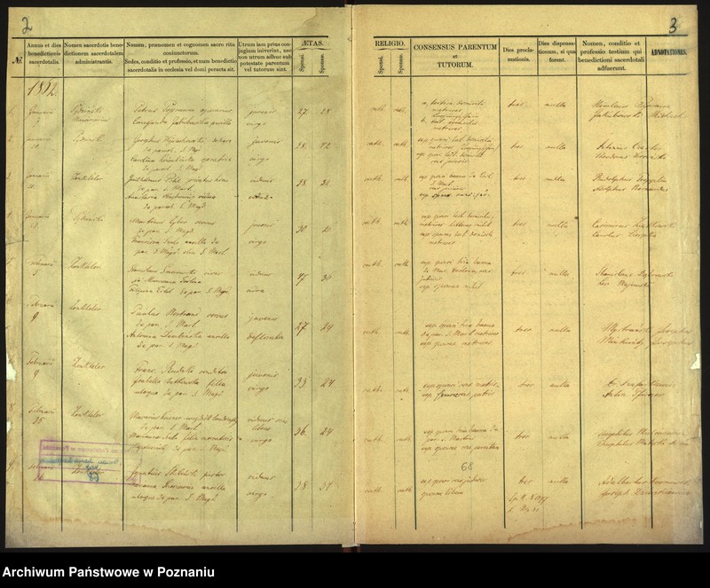 Obraz 4 z jednostki "Księga małżeństw"