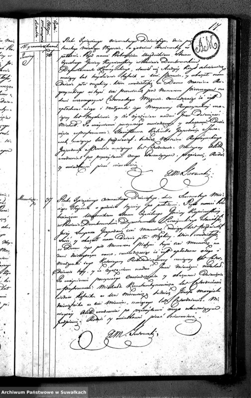 image.from.unit.number "Akta Urodzonychych Gminy Kopciowskiey od 1 Maia 1810 R."