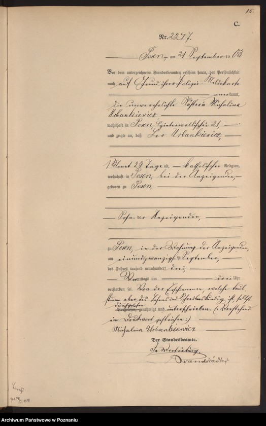 Obraz 18 z jednostki "Księga zgonów tom V"