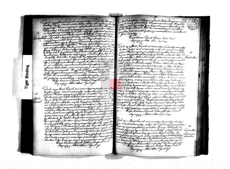 image.from.unit.number "Duplikat Urodzonych, Zaślubionych i Zmarłych Parafii Przerośl za rok 1866"